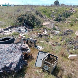 BONIFICA RIFIUTI ABBANDONATI MARZO 2024