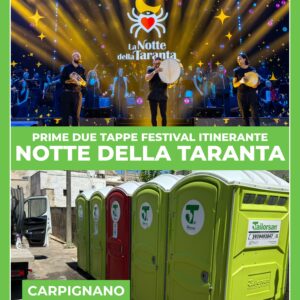 FESTIVAL DELLA TARANTA ITINERANTE 2025