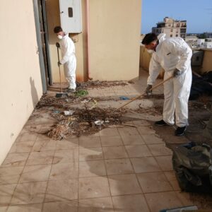 ATTIVITÀ DI PULIZIA INTERVENTO DI BONIFICA GUANO, SMALTIMENTO SANIFICAZIONE AMBIENTALE E INSTALLAZIONE RETI ANTI-INTRUSIONE